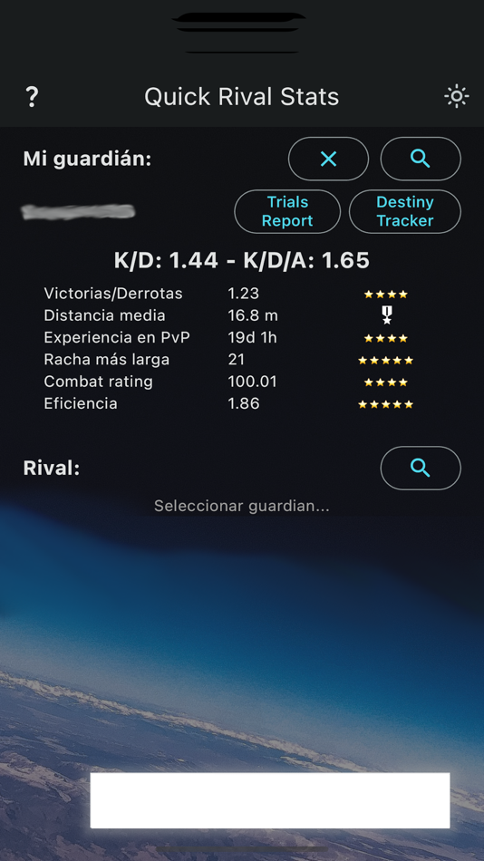#6. Quick Rival Stats (iOS) By: HOSTUR COLECTIVIDADES Y TURISMO SLU