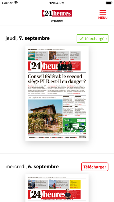 24 heures, le journalのおすすめ画像1