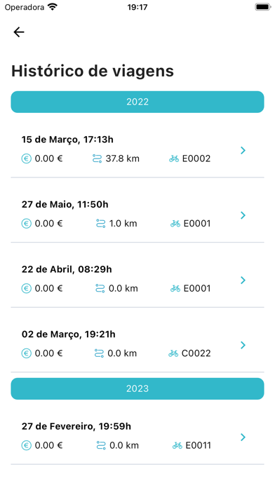 Pombike Bikesharing Screenshot