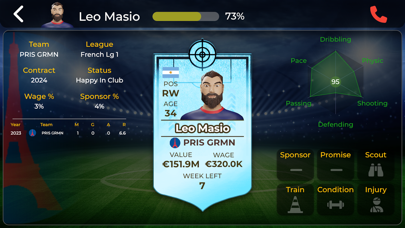 Pro Football Agent Screenshot