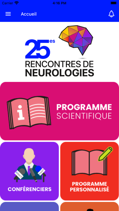 Rencontres de Neurologies Screenshot