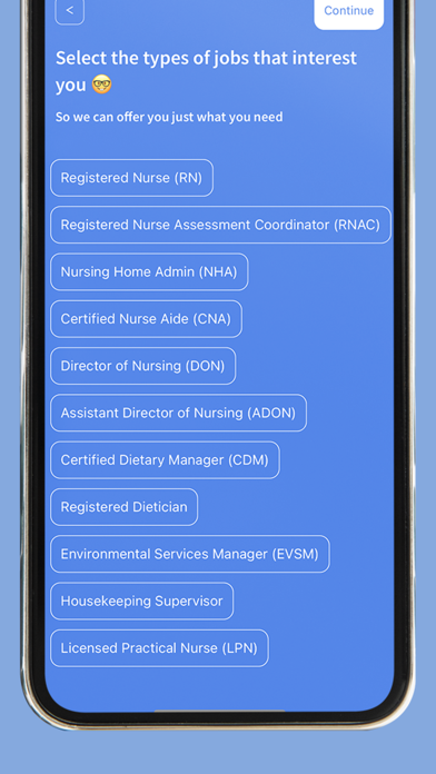 DOR Staffing Screenshot