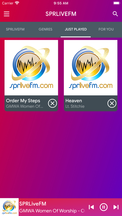 SPRLIVEFM Screenshot