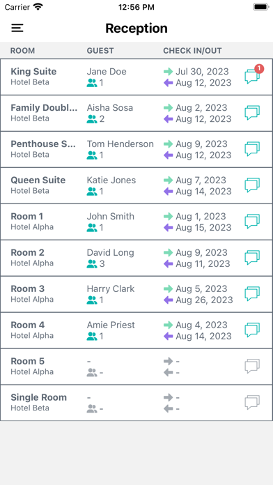 GuestTalk Screenshot