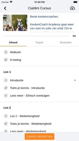 Game screenshot Keukencoach Academy hack