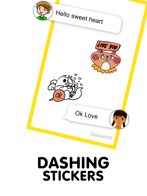 Screenshot #5 pour Cute Cat Doodle Stickers
