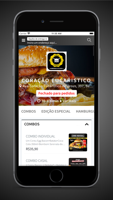 Coreu Burguer Screenshot