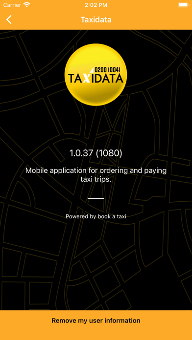 Taxidata Screenshot