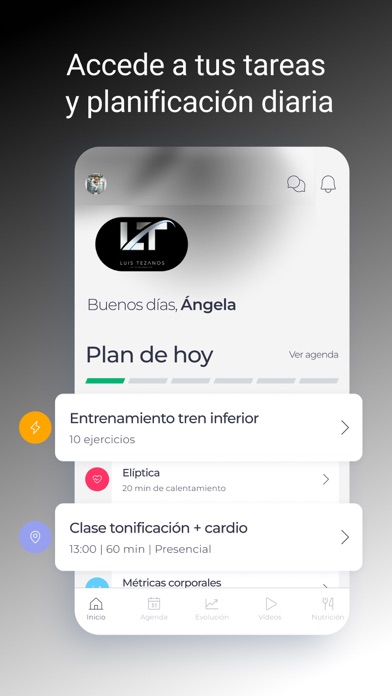 LT Fitness Screenshot