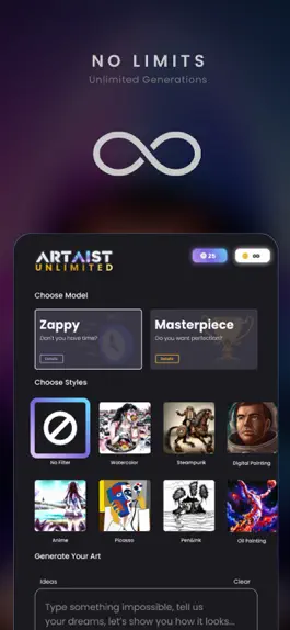Game screenshot Artaist - Generate AI Art hack