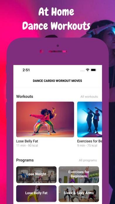 Dance Cardio Workout Moves Screenshot