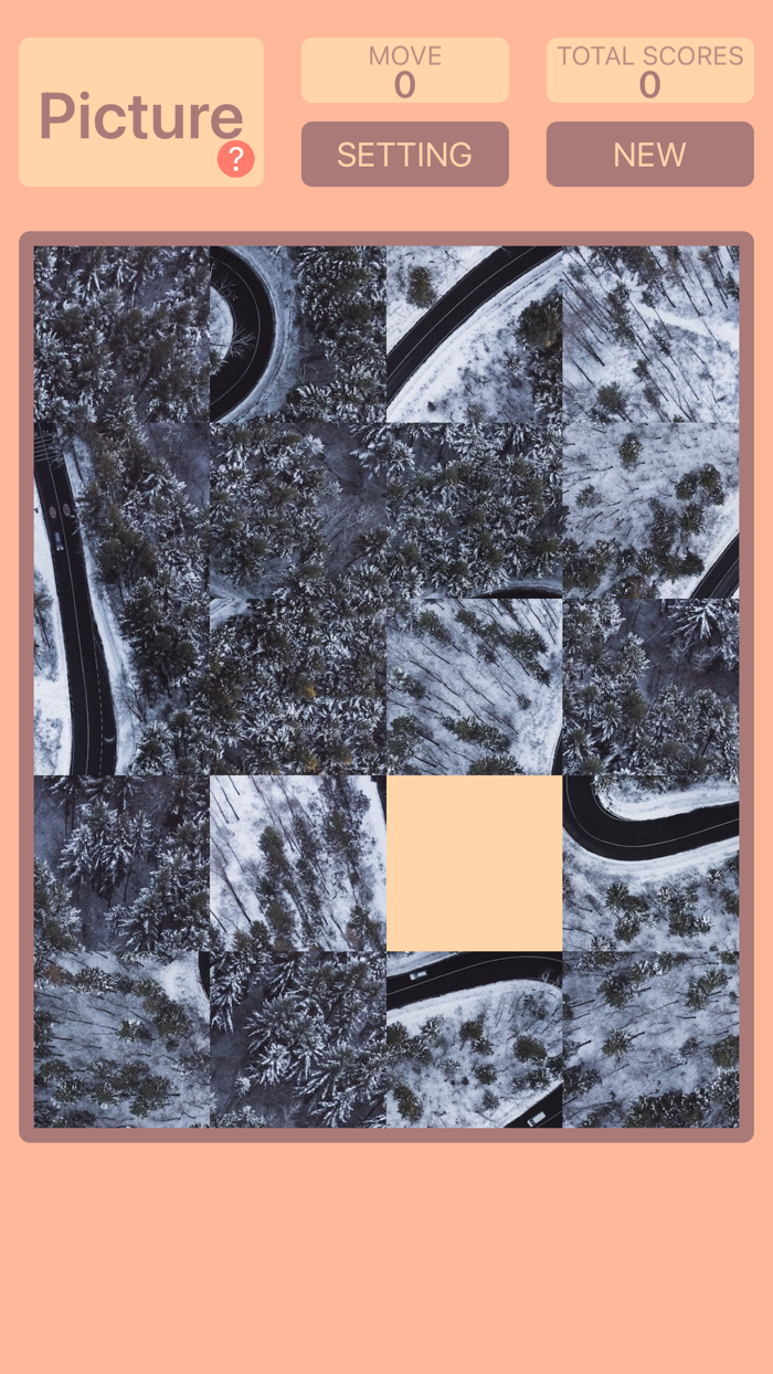 UDLR Sliding puzzles