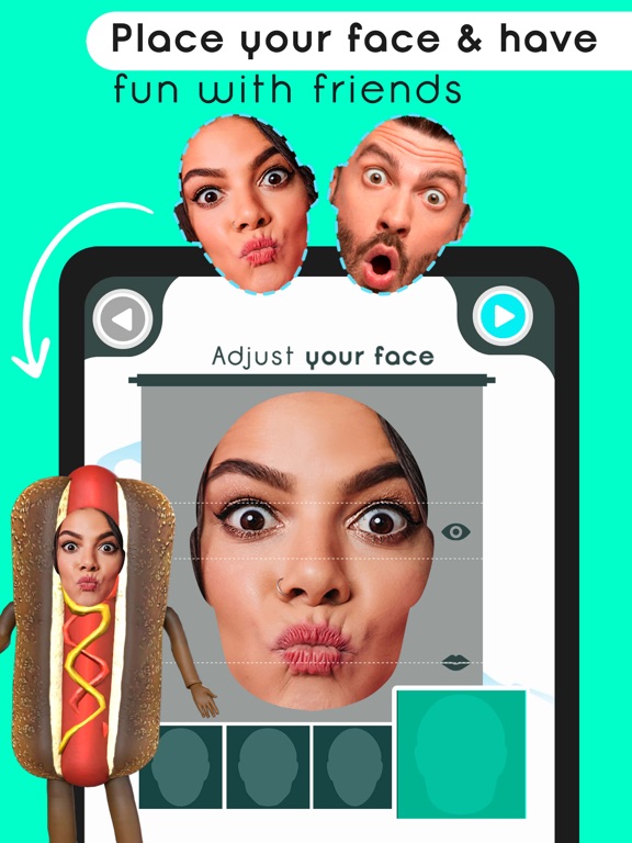 Screenshot #5 pour Face in - Animations 3D
