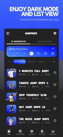 Game screenshot Jump Rope Training App apk