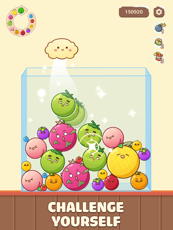 Screenshot #6 pour Fruit Merge Master Plus