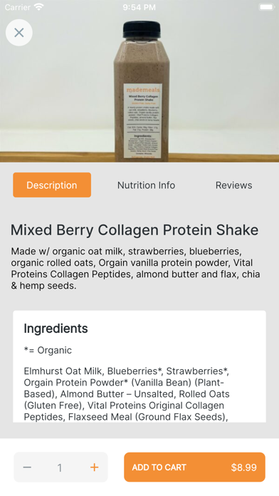 Mademeals Screenshot