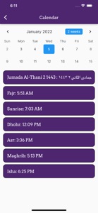 Prayer Time - Salah Timings screenshot #3 for iPhone