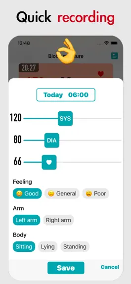 Game screenshot KeepBP(blood pressure app) apk