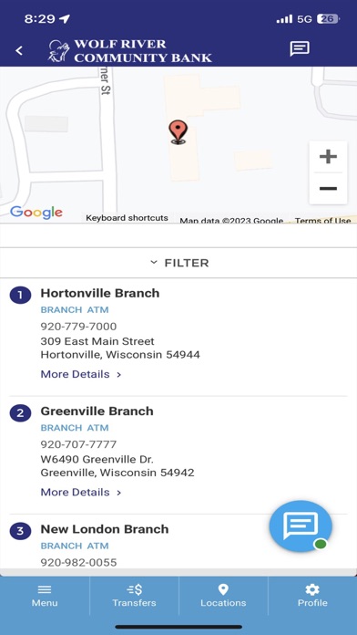 Wolf River Mobile Banking Screenshot