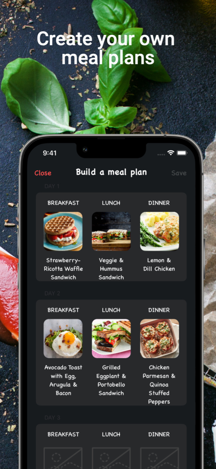 Meal Prep Planner All Recipes