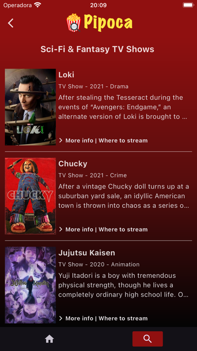 Pipoca - Movies and TV Shows Screenshot