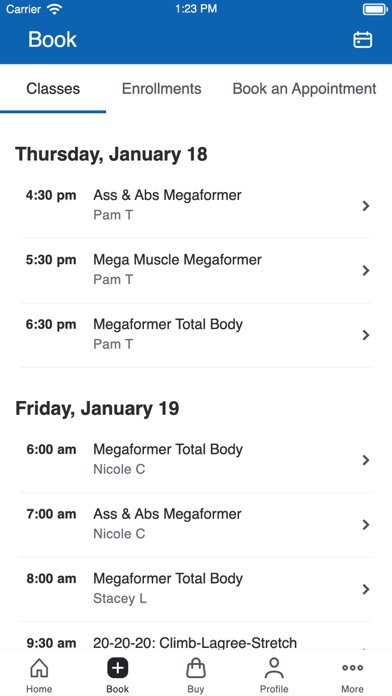 Studio Physique TM Screenshot