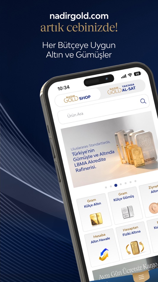 #1. NadirGold (iOS) 由: NMR Hediyelik Eşya