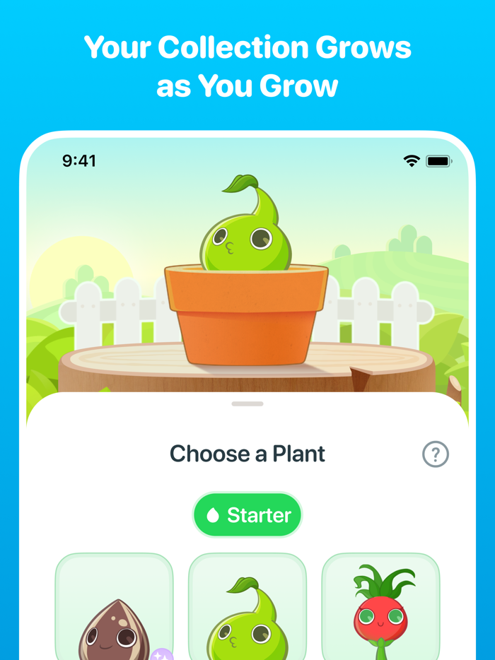 Plant Nanny Cute Water Tracker