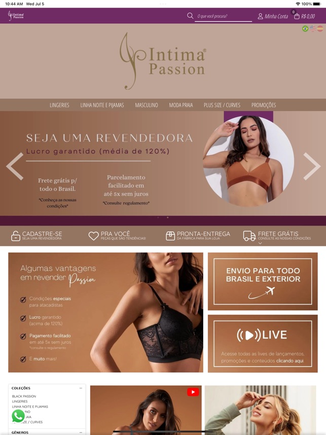 Lenceria para revender store