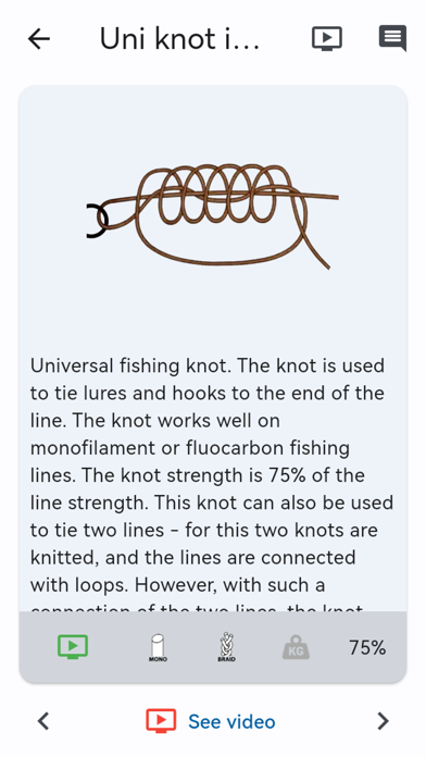 Fishing Knots Mp-Fish Screenshot