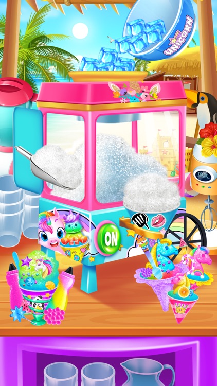 Rainbow Frozen Snowcone Maker