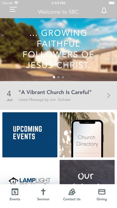 Shawnee Bible Church Screenshot