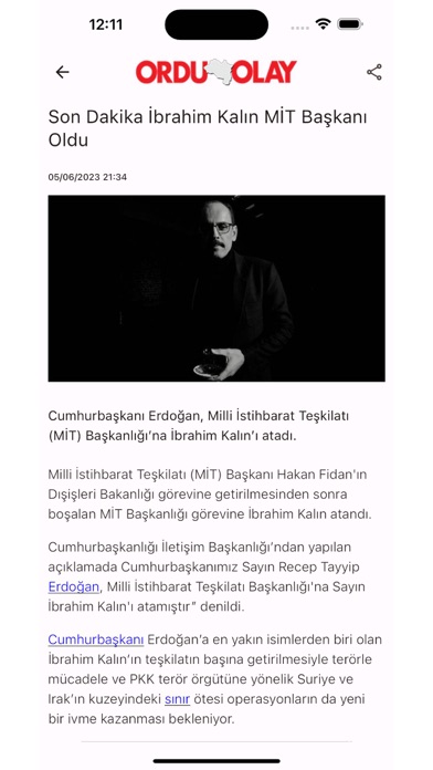 Ordu Olay Gazete Screenshot