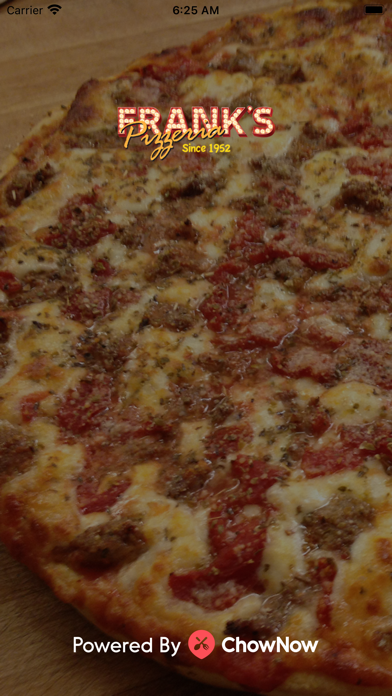 Frank's Pizzeria & Restaurant Screenshot