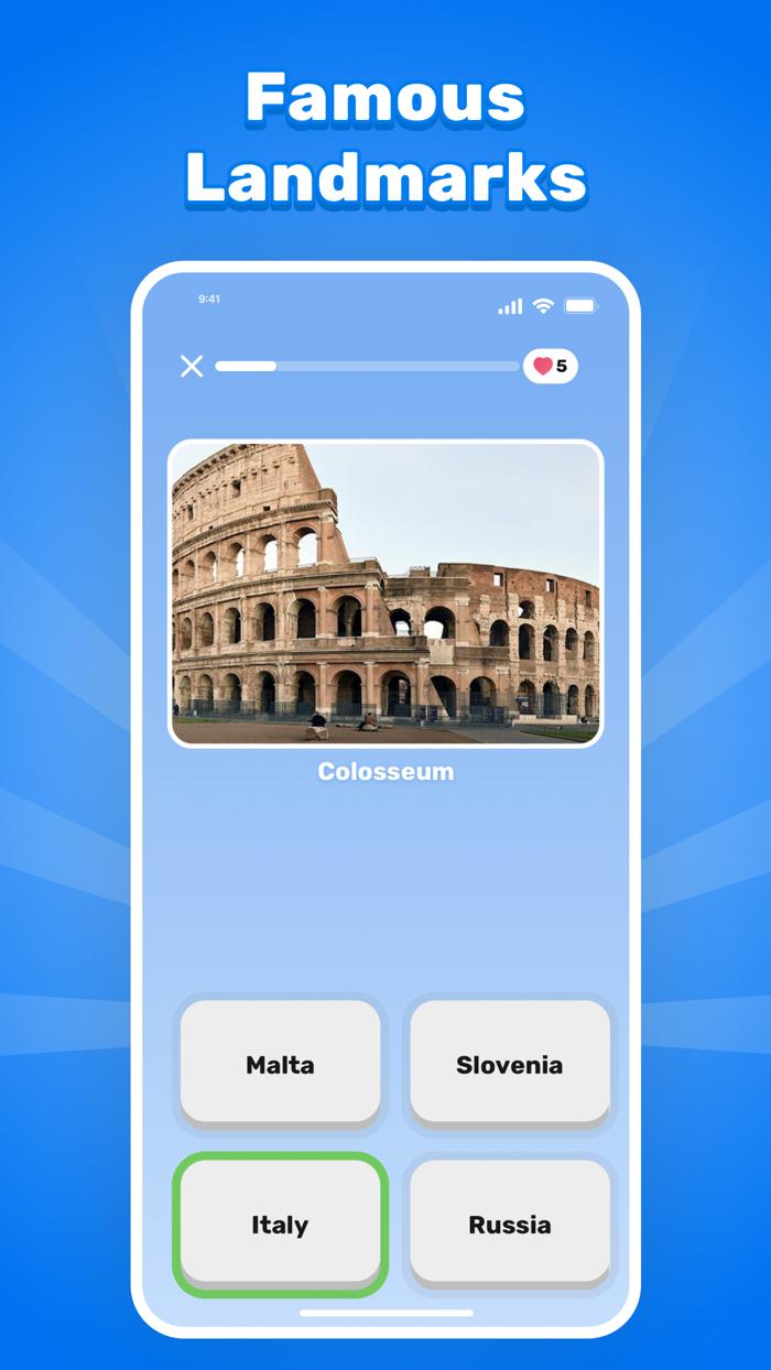 Flags of the World Map Quiz