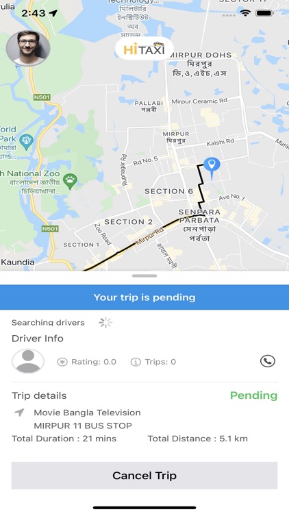 Hi Taxi - Request a Ride screenshot-6