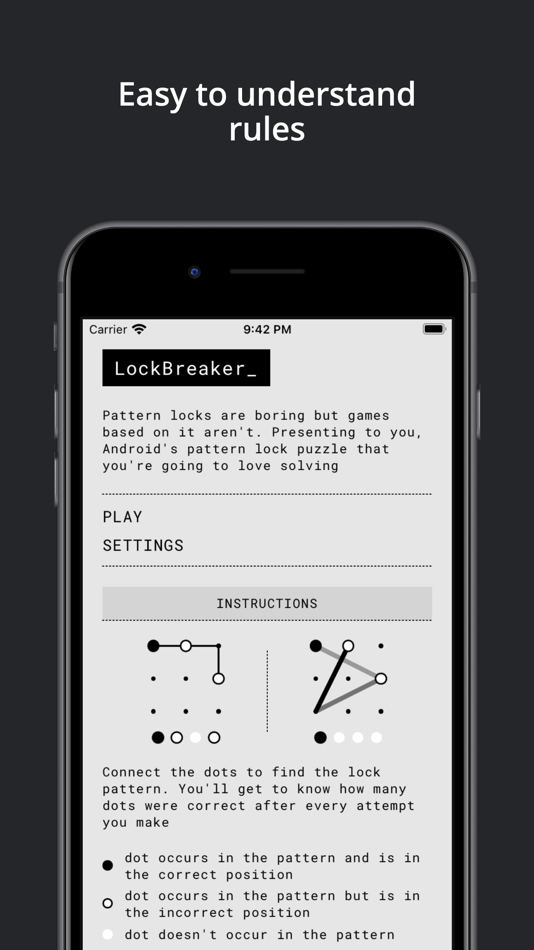 #1. Lock Breaker: Pattern Matching (iOS) By: Kanwar Abhijit Singh