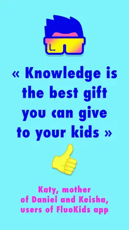 Game screenshot Trivia kids quiz 7 8 FluoKids apk