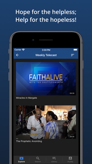 Faith Alive Ted Shuttlesworth Screenshot