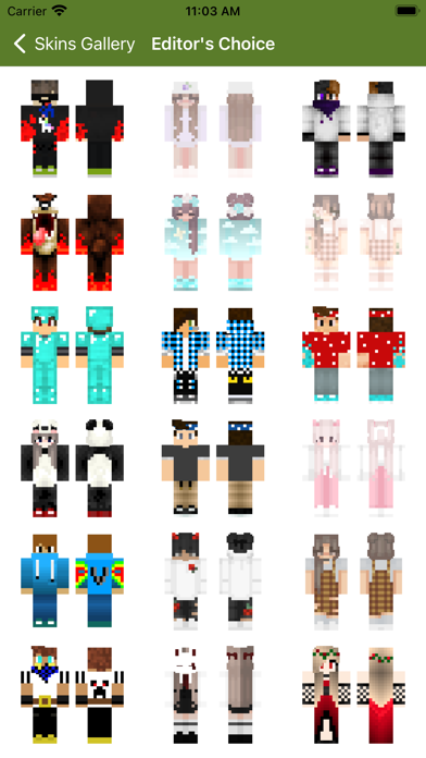 Skinaft - Skins for Minecraft Screenshot