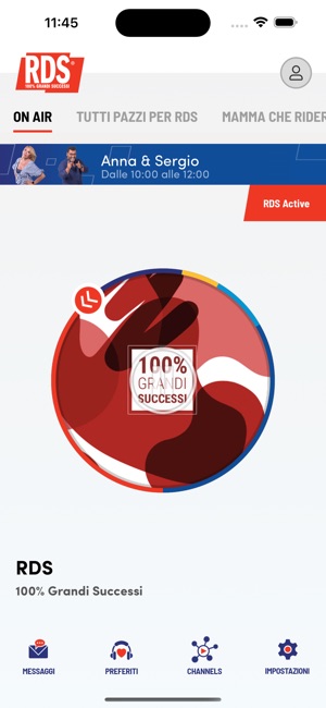 RDS 100% Grandi Successi su App Store