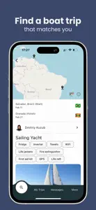 Yacht Cabin: Shared boat trips screenshot #2 for iPhone