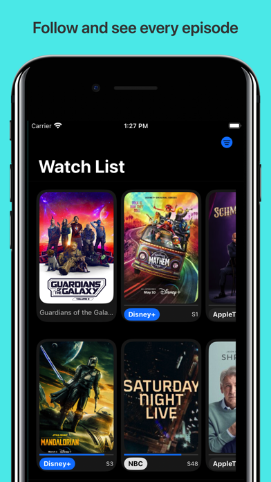 Vid Diva: TV & Movie Tracker Screenshot