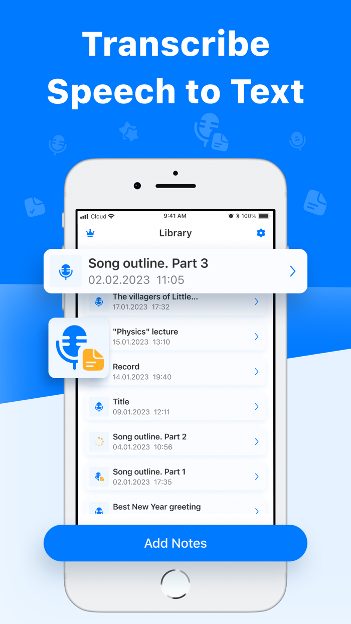 Transcribe – Speech to Text