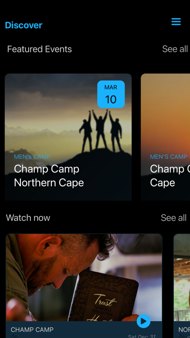 Champ Camp Screenshot