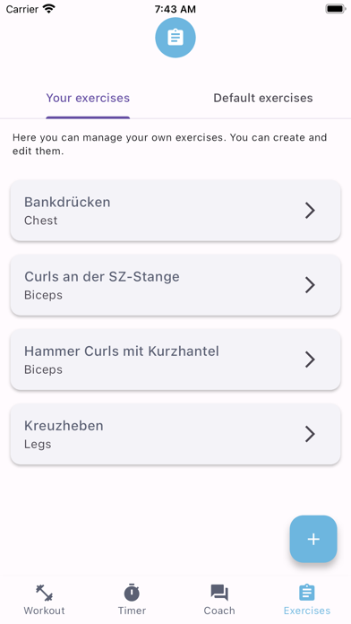 Gymigo: App de entrenamiento