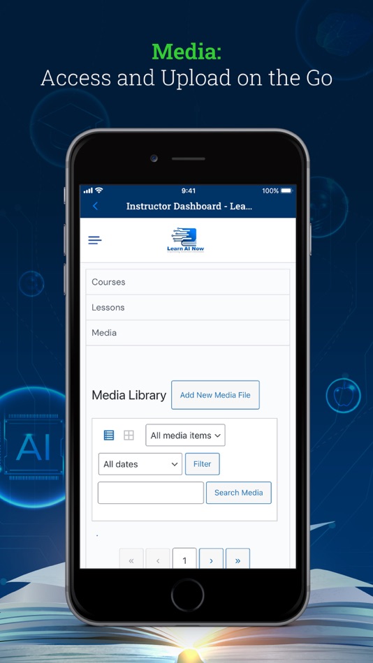 #8. Learn AI Now (iOS) Podle: Christopher Lassiter