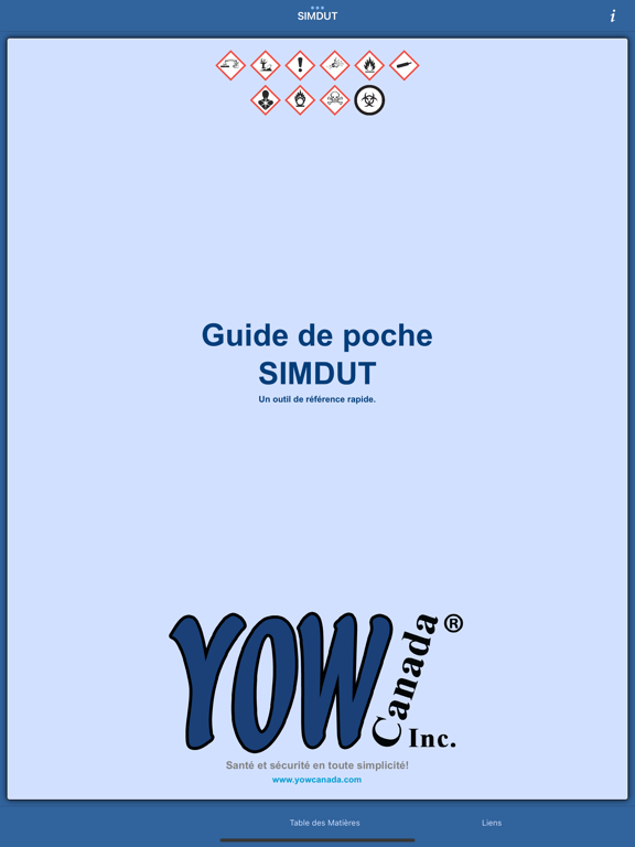 Screenshot #4 pour SIMDUT - Guide de poche