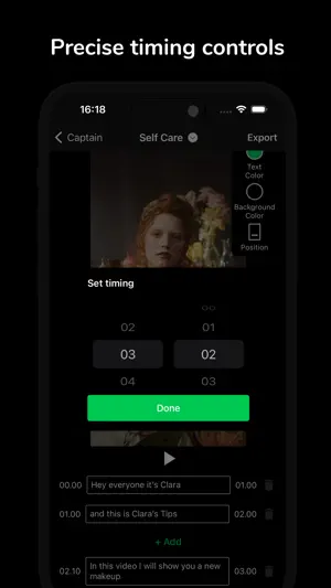 Captain - Video Caption Editor screenshot 4