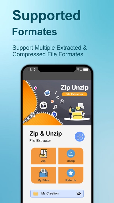 Zip Extractor · Screenshot
